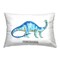 Stupell Industries Brontosaurus Dinosaur Learning Decorative Printed Throw Pillow Design by Brett Blumenthal, 14 x 7 x 20